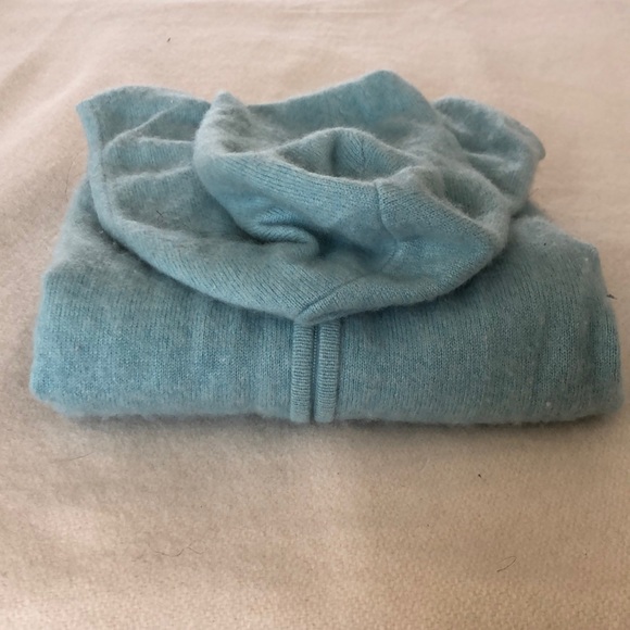 Banana Republic 100% Cashmere Zip Hoodie XS - Picture 6 of 6